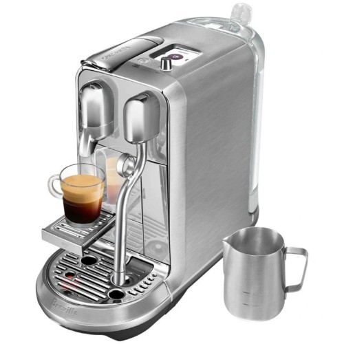 Nespresso  Breville  Creatista Plus Capsule Coffee Machine in Brushed Stainless Steel BNE800BSS